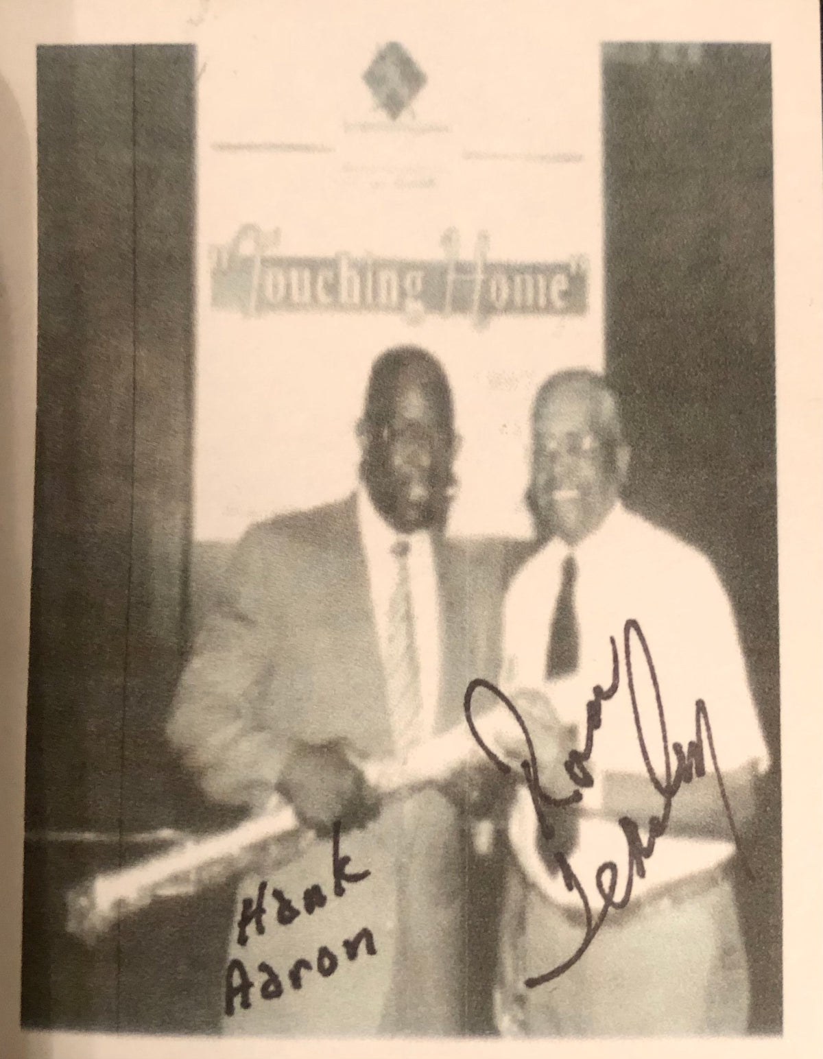 Ron Teasley Negro League Baseball Memorabilia